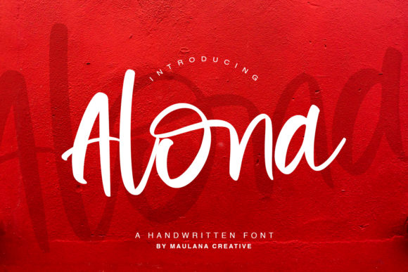 Alona: A Handwritten Font That Makes Your Brand Feel Inviting