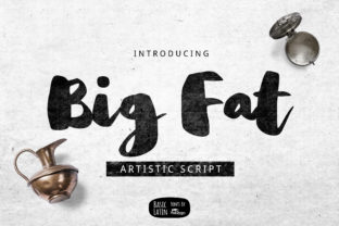 Big Fat: A Handwritten Font That Elevates Editorial Design