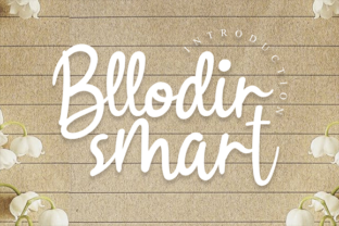 Bllodir Smart: A Friendly Handwritten Font for Social-First Campaigns