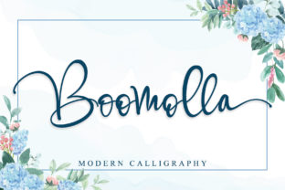 Boomolla: A Modern Handwritten Font for Digital Branding