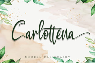 Carlottena: A Handwritten Script Font for Elegant Web Design