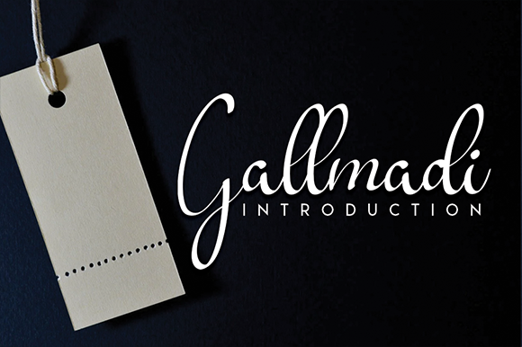 Gallmadi: A Handwritten Font That Feels Like Home