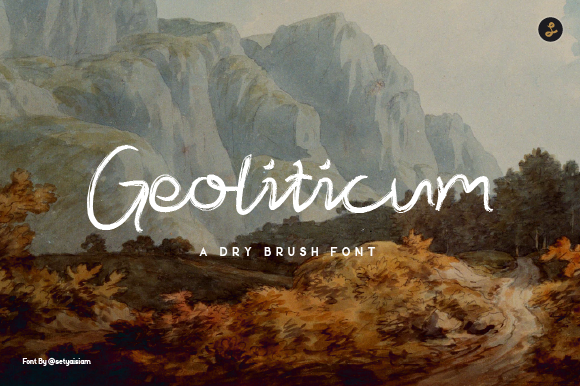 Geoliticum: A Handwritten Font That Feels Human—Not Haphazard