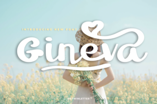 Gineva Handwritten Font for Editorial Design
