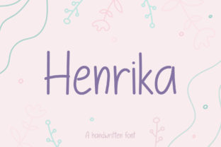 Henrika: A Handwritten Font for Professional Branding