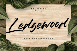 Ledgewood: A Handwritten Font That Elevates Handmade Creations