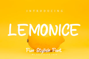 Lemonice Font for Eye-Catching Brand Content