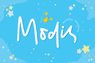 Modis: A Handwritten Font for Editorial Design