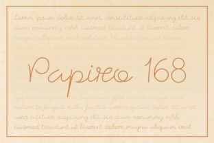 Papiro 168: A Handwritten Font That Makes Your Brand Feel Thoughtful & Polished