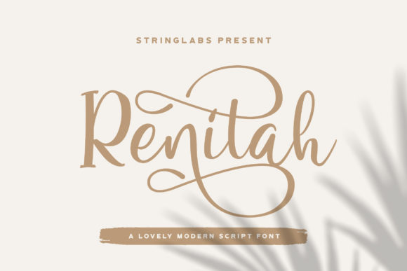 Renitah: A Script Font That Elevates Your Campaign Design