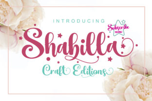 Shabilla: A Modern Handwritten Font for Editorial Design