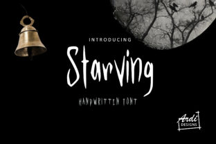 Starving: A Handwritten Font That Adds Personality to Branding