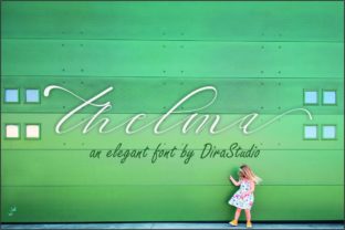 Thelma: A Handwritten Font for Elegant Editorial Design